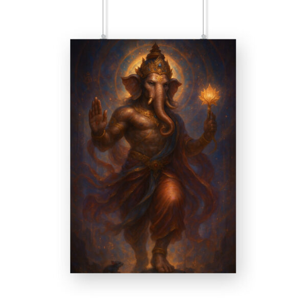 Radiant Ganesha – Remover of Obstacles Poster